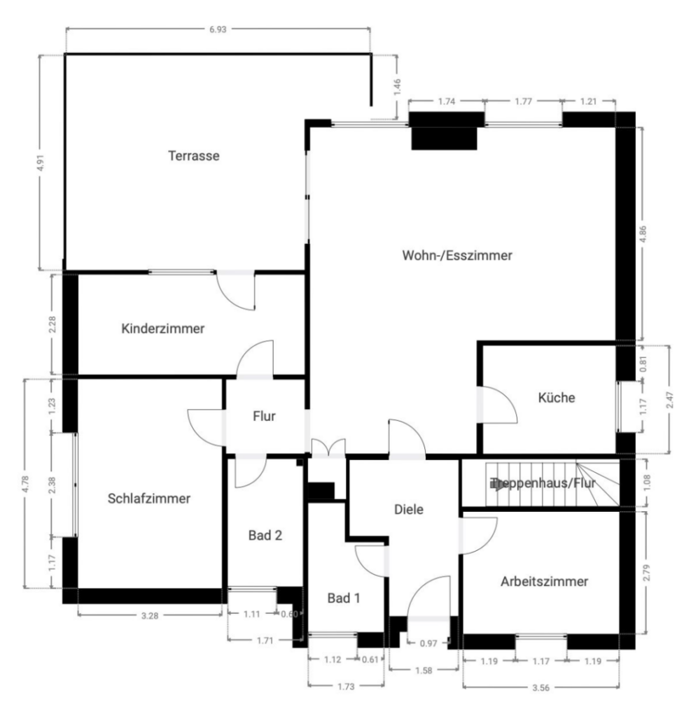 Grundriss Erdgeschoss