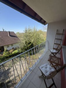 Ausblick Balkon