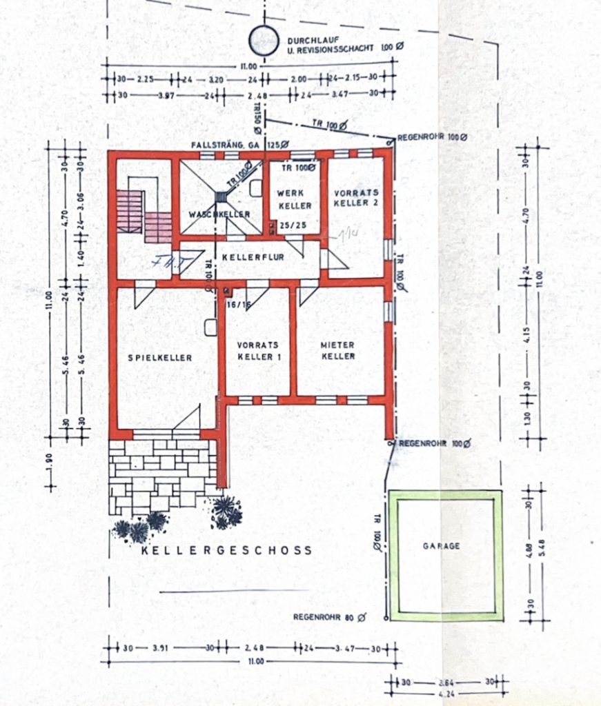 Grundriss Kellergeschoss